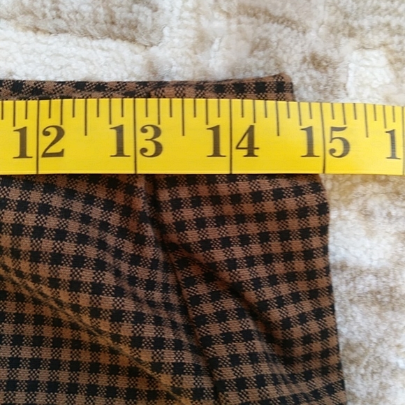 J. Jill Ponte Checkered Skinny Leggings Medium Petite - Picture 9 of 11